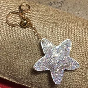 Beautiful Sparkle Star Key Chain